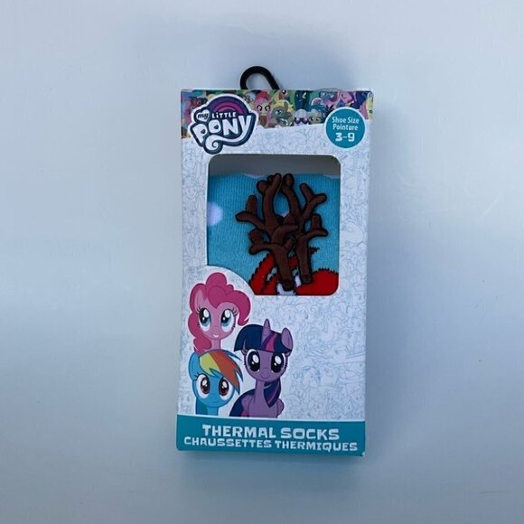 My Little Pony Holiday Thermal Socks NEW - Picture 3 of 4